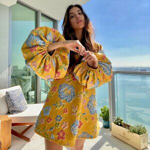 NEW ARIANNE ELMY good luck dress - Yellow XS